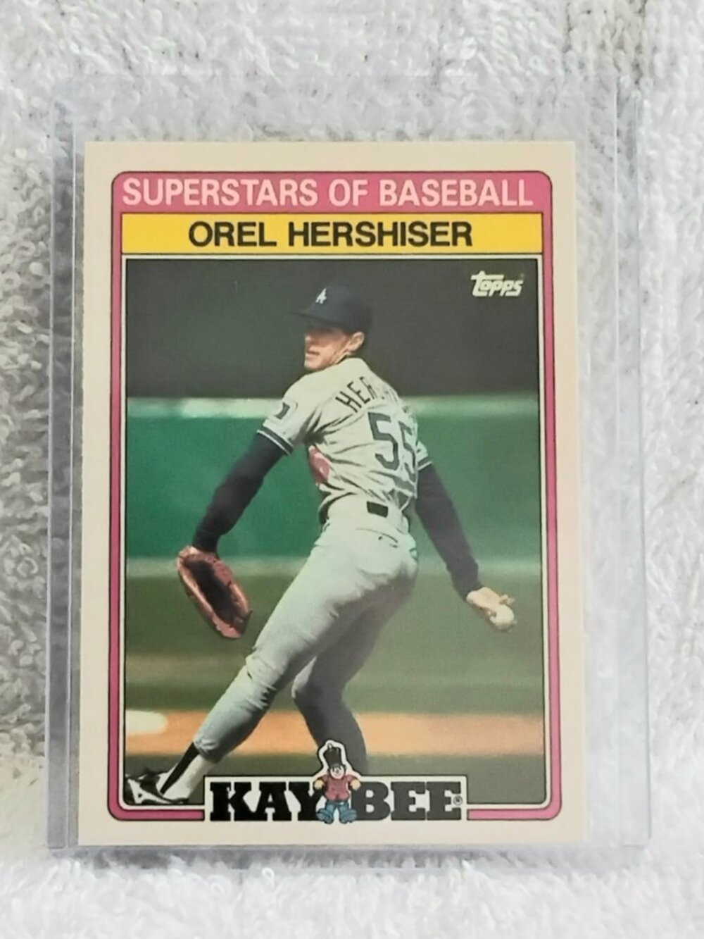 5/$20 Mint 1989 Topps/Kay Bee Orel Hershiser Superstars of... MLB Card 19!!